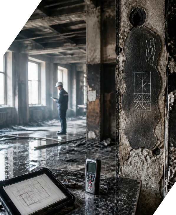 Обследование зданий после пожара в Ижевске от 15581 р. | ЭкспертизаРоссия