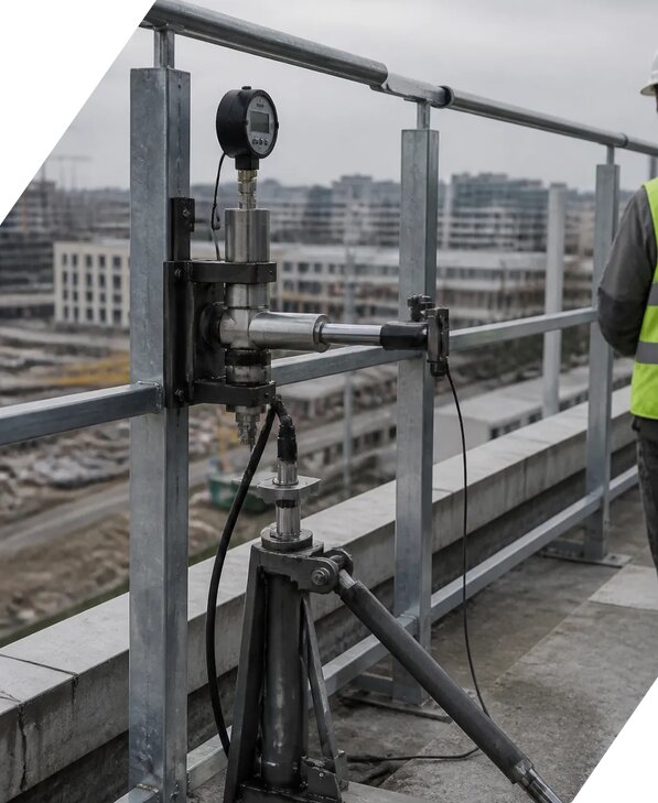 Испытание ограждений лестниц и крыш в Ижевске от 5194 р. | ЭкспертизаРоссия